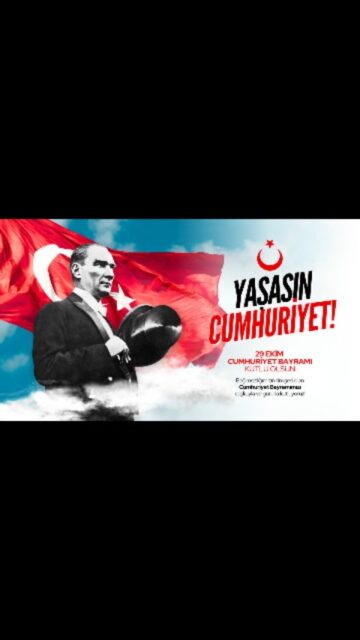 29 EKİM CUMHURİYET BAYRAMI KUTLU OLSUN ! 🇹🇷